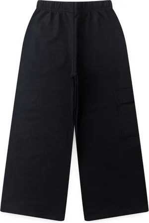 Molekada Infantil - Calça Cargo Inverno Menina em Moletom felpado com Bolso