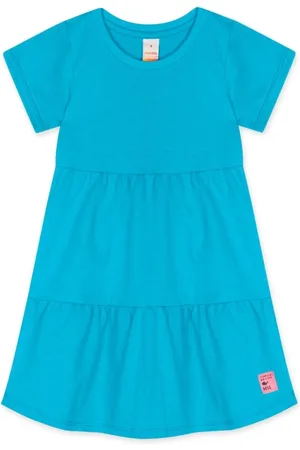 Marisol Infantil - Vestido Manga Curta Com Aroma Feminino