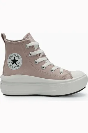 Converse Infantil - Chuck Taylor All Star Move Shinefetti Rosa