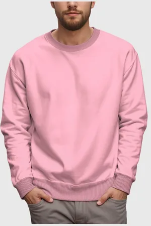 Benellys Blusa de Frio Moletom Flanelado Liso Gola Redonda