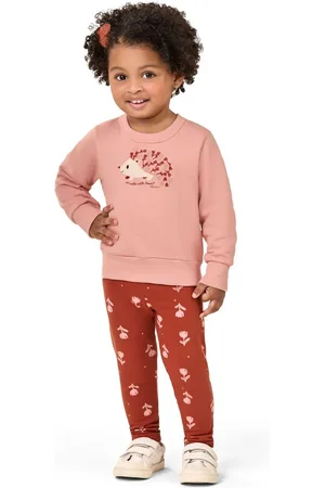 Elian Infantil - Conjunto Longo Menina Moletom Estampado