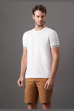 Calvin Klein T-shirt MC CK Masc Punho Logo