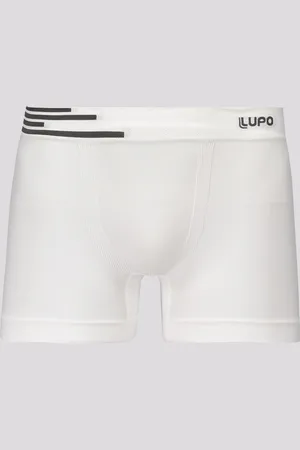 LUPO Cueca Boxer Fiber Branca