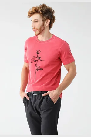 OSKLEN Camiseta Reta Stone Floral