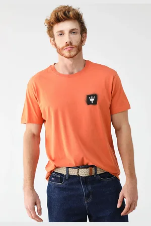 OSKLEN Camiseta Reta Tridente