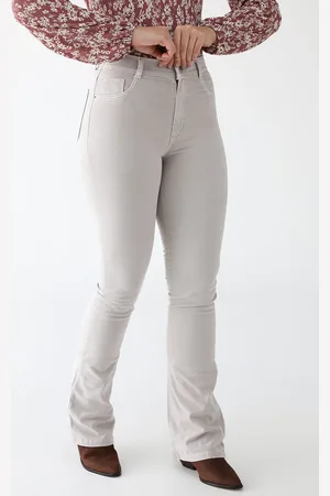 SAWARY Calça Sarja Bootcut Lisa