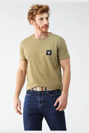 OSKLEN Camiseta Reta Tridente