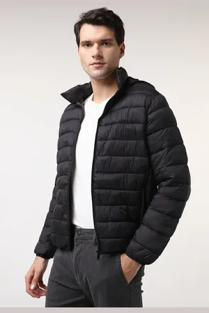 Benellys Jaqueta Puffer Capuz Remov\\u00edvel Casaco Bobojaco Masculino
