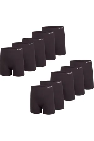 TRIFIL Kit Com 10 Cuecas Box Masculino Sem Costura Plus Size