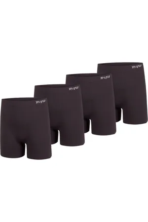 TRIFIL Kit Com 4 Cuecas Box Masculino Sem Costura Plus Size