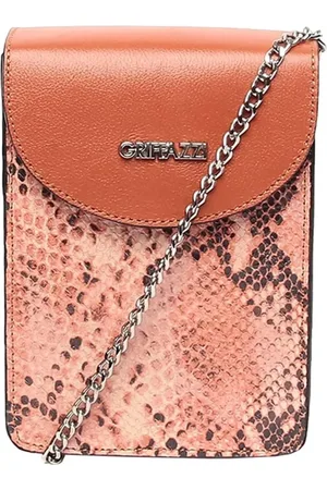 Griffazzi Bolsa de Couro Laranja