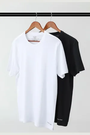 Calvin Klein Kit 2pçs Camiseta Crew Branca