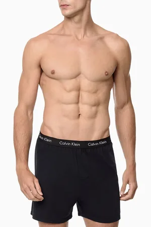 Calvin Klein Samba Canção Klein Underwear Lettering Preta