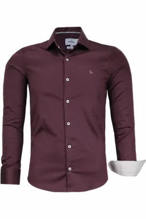 Amil Camisa Manga Longa Ambar Modelagem Slim Tecido Com Elastano Acetinado 1825