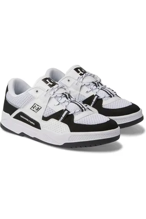 Dcshoes Tênis Masculino DC Construct – Black/White (BKW) – Exclusivo Branco