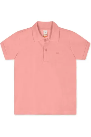 Marisol Infantil - Camisa Polo Manga Curta Aroma Masculina