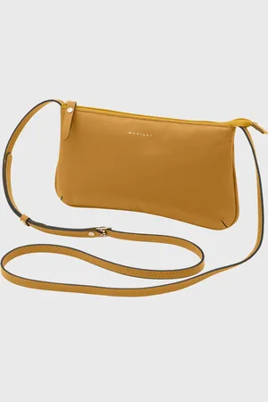 Mariart Bolsa Transversal de Couro Canelinha Nanica