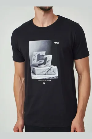Colcci Camiseta Estampada Preto