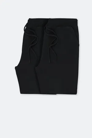 Hering Kit Com 2 Bermudas Básicas Masculinas Em Moletom