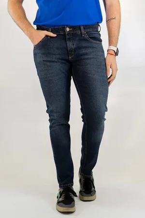 Anticorpus JeansWear Calça Masculina Jeans Skinny Azul Médio Elastano Anticorpus