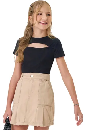 Lilimoon Infantil - Blusa Menina em Canelado Liz 82749