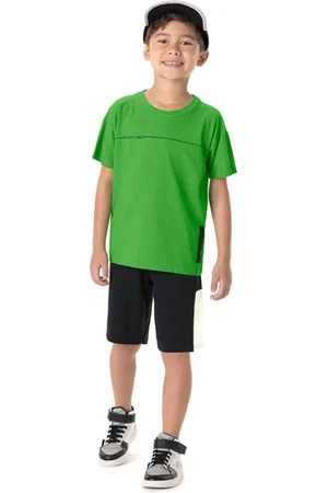 Marisol Infantil - Camiseta Manga Curta Masculina