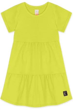 Marisol Infantil - Vestido Manga Curta Com Aroma Feminino