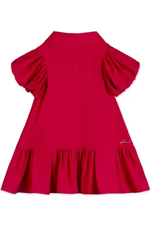 Lilica Ripilica Infantil - Vestido Curto Alfaiataria Feminino