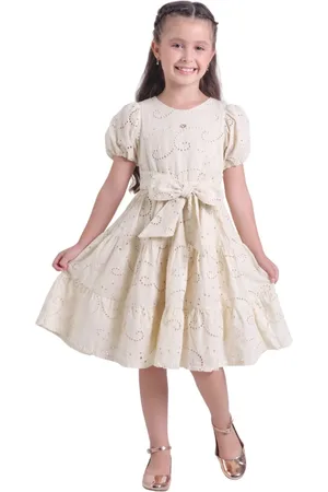 Muvile Fantasias Infantil - Vestido Laise Cotton Romantic Muvile Petit