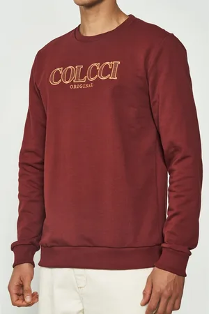 Colcci Blusão Moletom Vermelho