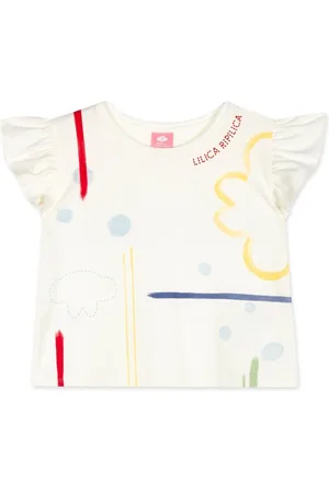 Lilica Ripilica Infantil - Blusa Manga Curta Feminina