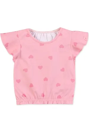 Marisol Infantil - Blusa Manga Curta Estampada Feminina