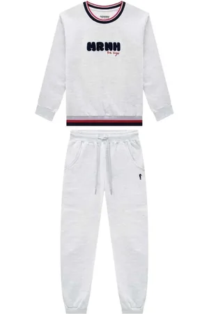 Onda Marinha Infantil - Conjunto Casaco e Calça Moletom Masculino