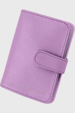 Mariart Carteira de Couro 90F Violeta