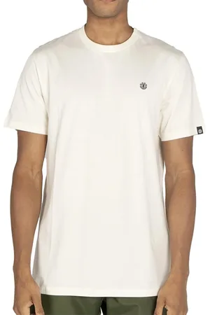 Element Camiseta Mini Emb WT25 Masculina Off White