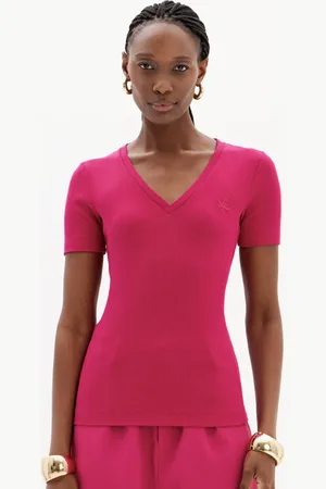 LANCA PERFUME Blusa Canelada Basic In25 Feminino