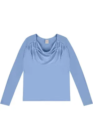 Lecimar Infantil - Blusa Em Crepe Viscose 1703677