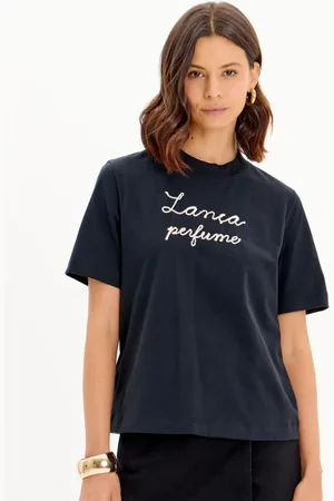 LANCA PERFUME Camiseta Bordado In25 Feminino