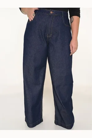Razon Calça Feminina Plus Wide Leg