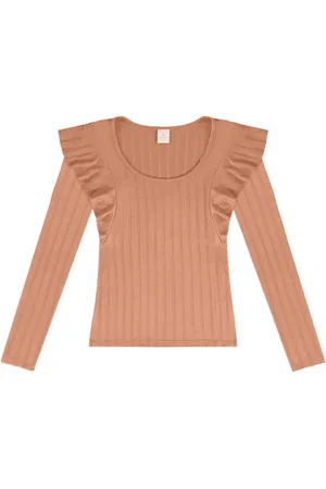 Lecimar Infantil - Blusa Em Viscose Rendada 1703664