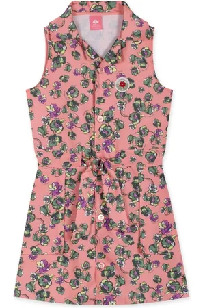 Lilica Ripilica Infantil - Vestido Floral Curto Feminino