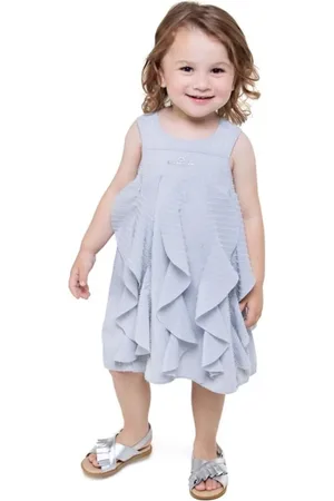 Lilica Ripilica Infantil - Vestido Curto Babados Feminino