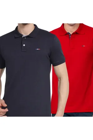 Industrie Kit 2 Polos Masculina Básicas Piquet no Estilo Tommy Bordado França