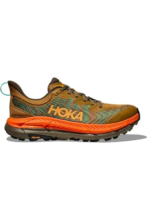 Hoka One One Tênis Mafate Speed 4 Masculino Antique Olive/Squash