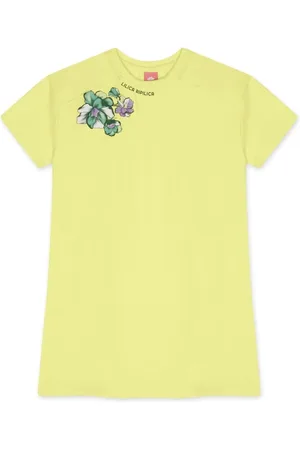 Lilica Ripilica Infantil - Vestido Manga Curta Feminino