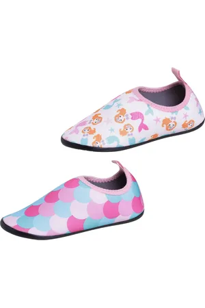 Angipé Infantil - Combo 2 Pares Sapatilha Aquatica Antiderrapante Piscina Sapatilha Menina