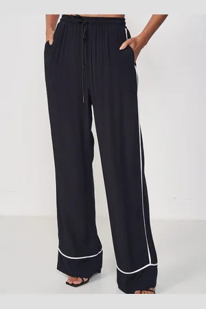 Colcci Calça Pantalona com Detalhes