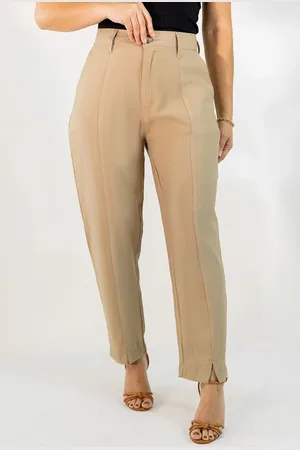 Anticorpus JeansWear Calça Feminina Mom Alfaiataria Alta Viscose Anticorpus