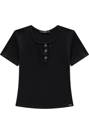 Lilimoon Infantil - Blusa Menina em Ribana Off White