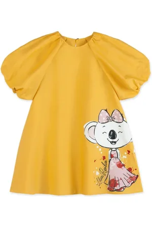Lilica Ripilica Infantil - Vestido Manga Curta Feminino